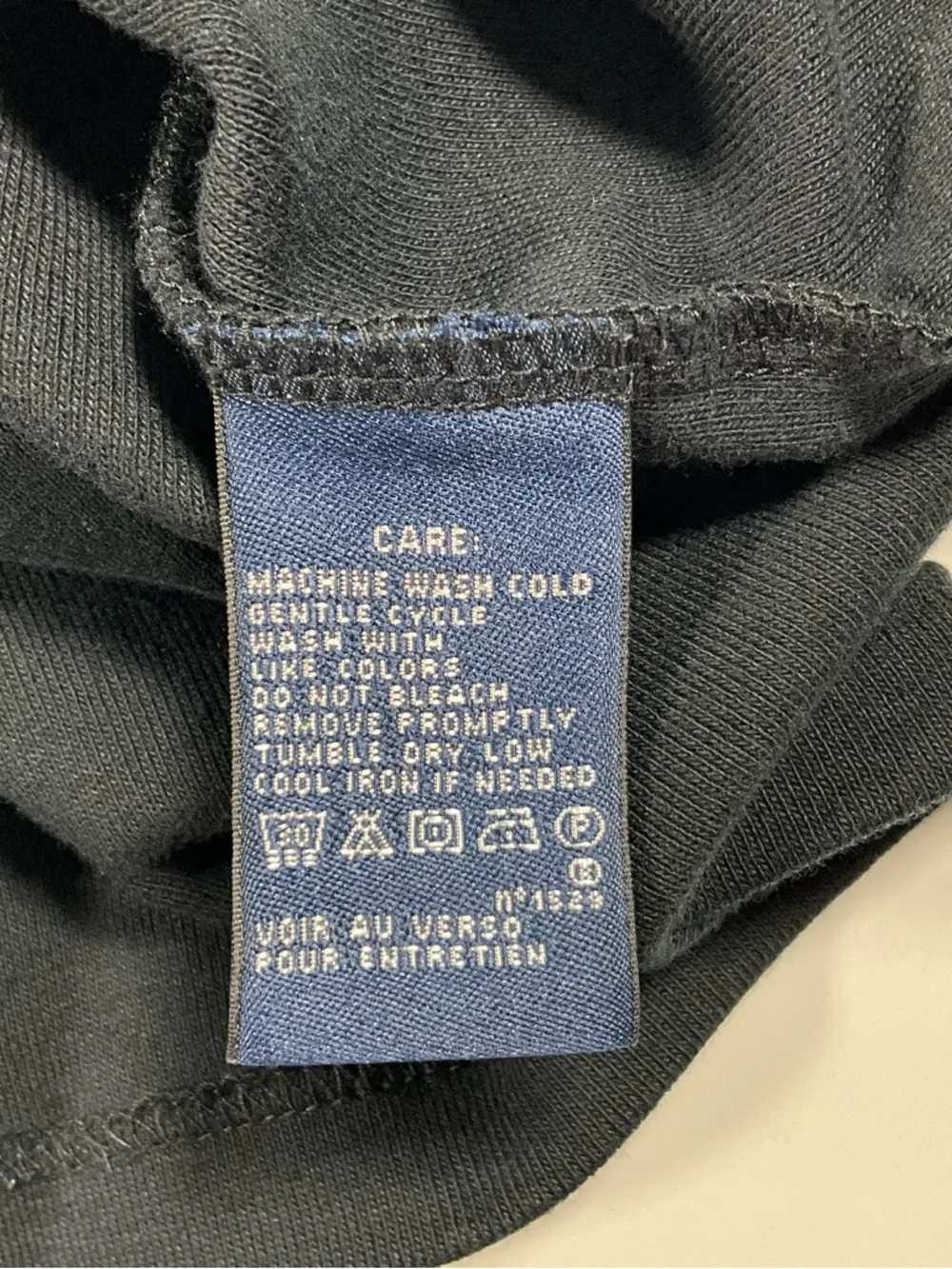 Ralph Lauren Sport Crew Neck‎ Tee Size Large Black